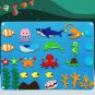Farm Animals Felt Story Board Farmhouse Storybook Wall Hanging Decor Montessori