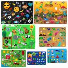 Farm Animals Felt Story Board Farmhouse Storybook Wall Hanging Decor Montessori