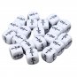 Fraction Dice White Fractional Number Montessori Educational Kids Math Toys