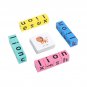 Letter Spelling Block Alphabet Learning Toys Wooden Matching Letters Toy