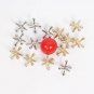 Retro Metal Jacks and Ball Game Toy Gold Silver Toned Jacks with Bouncy Balls