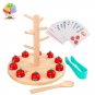 Counting Apples Toy, Montessori Counting Toys for Toddlers