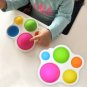 Infant Baby Toys Montessori Exercise Board Rattle Puzzle Colorful