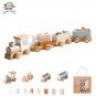 Wooden Train Birthday Toy Montessori Toys Baby Educational Toys