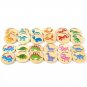 Children Wooden Toy Memory Find The Same Dinosaur Matching Jigsaw Puzzle Game Montessori