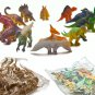 Jurassic Dinosaur Model Toy 2inches Dinosaur Skeleton Tyrannosaurus Rex Pachycephalus