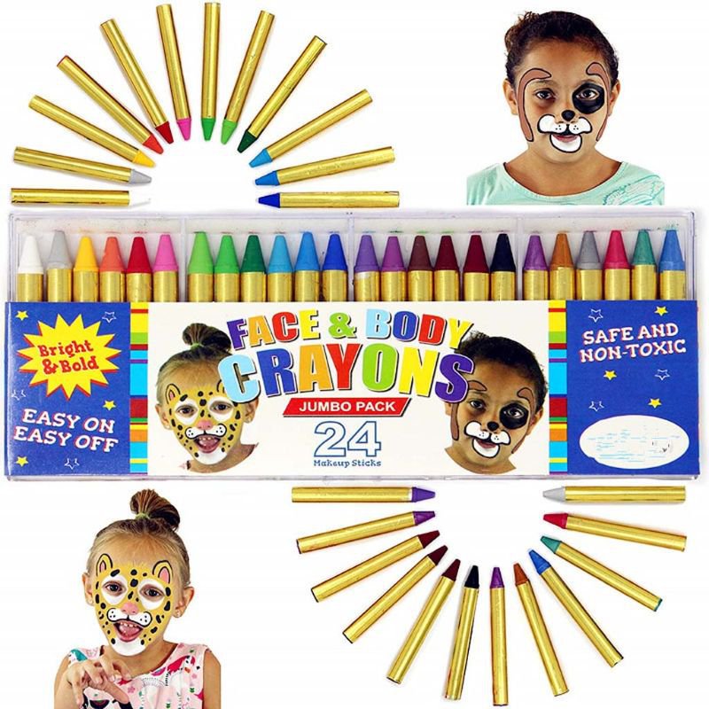 16 Colors Painted Face Crayons Children Face Body Painting Makeup