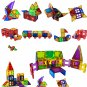 52 PCS Big Size Magnetic Construction Building Blocks Sets Montessori Educational Toys DIY 3D