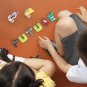 BuildMoc 26 Style English Alphabet Building Blocks Set Education Letters Lore (A-Z) Bricks Toys