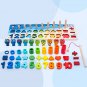 Wooden Montessori Materials Learning To Count Numbers Matching Digital Shape Match Early