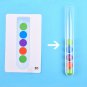 Clip Beads Test Tube Wooden Toys 2-6 Years Children Color Matching Montessori