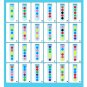 Clip Beads Test Tube Wooden Toys 2-6 Years Children Color Matching Montessori