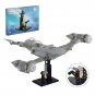 MOC Space N-1 Plane Bracket Display Stand Building Blocks Set For Fighter 75235
