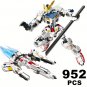 Gundam Barbatos Model Building Blocks 2 In 1 Deformation Robot Anime Figures MOC