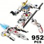 Gundam Barbatos Model Building Blocks 2 In 1 Deformation Robot Anime Figures MOC