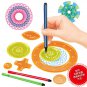 27Pcs Spirograph Drawing Toys Set Interlocking Gears Wheels with Pens
