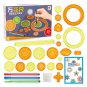 27Pcs Spirograph Drawing Toys Set Interlocking Gears Wheels with Pens
