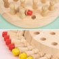 Kids Wooden Memory Match Stick Chess Game Fun Block Board Game