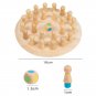 Kids Wooden Memory Match Stick Chess Game Fun Block Board Game