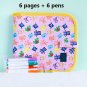 Baby Toys Set Painting Drawing Toys Black Board with Magic Pen Chalk