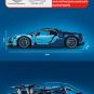 3500+Pcs 1&acirc;�&para;8 Bugatting Super Racing Sportcar Technology Building Blocks 42083 Toys Plastic