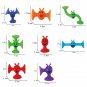 Baby Suction Cup Toys Kids DIY Soft Silicone Building Blocks Construction Building Blocks