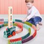 Domino Train or Domino Blocks, Domino Building and Stacking Toy Electric