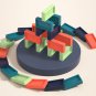 Domino Train or Domino Blocks, Domino Building and Stacking Toy Electric