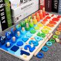 Kids Montessori Math Toys For Toddlers Educational Wooden Puzzle Fishing Toys