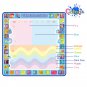 Coolplay Magic Water Drawing Mat Coloring Doodle Mat with Magic Pens Montessori