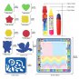 Coolplay Magic Water Drawing Mat Coloring Doodle Mat with Magic Pens Montessori