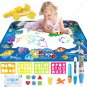 Coolplay Magic Water Drawing Mat Coloring Doodle Mat with Baby Play Mat