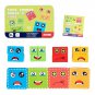 Wooden Expressions Matching Block Puzzles Games Educational Montessori Toys