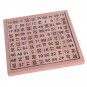 Wooden Montessori Hundred Board Math 1 to 100 Consecutive Numbers Counting Toy