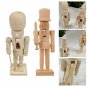 Nutcracker Christmas Wooden Soldier Figures Decorations Ornaments Puppet