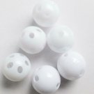 10pcs 28mm Squeaker Plastic Rattle Bell Ball Baby Toys DIY Rattle Beads Noise Maker Baby
