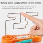 Electric Touch Maze Toy Concentration Training Tabletop Game Fire Line