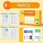Children Montessori Drawing Toy Pen Control Training Color Shape Math