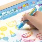 100x80CM Magic Water Drawing Mat Coloring Doodle With Magic Pens Reusable Montessori