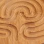 Bamboo Labyrinth Rolling Ball Maze Hand Eye Coordination Game IQ Brain