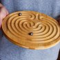 Bamboo Labyrinth Rolling Ball Maze Hand Eye Coordination Game IQ Brain