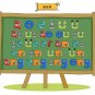 BuildMoc 26 Style English Lowercase Letters Alphabet Building Blocks Set Education