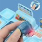 Cash Register Toy for Pretend Play Supermarket Checkout with Light and Sound Electric ATM