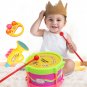 5Pcs/Set Children Drum Trumpet Toy Music Percussion Instrument Band Kit Early Learning