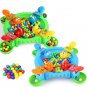 New 60 Frogs Swallowing Beads for Feeding Frogs Eating Beans Brainboard Games Parent-Child