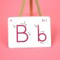 26 Letter English Flash Card Handwritten Montessori Early Development