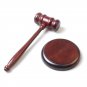 Gavel Block Gift for Lawyer Judge Chairman Board Elegant Accessory Local Club