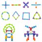 19-72pcs/set Pop Little Suckers Assembled Sucker Suction Cup Educational Building Block