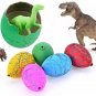 10Pcs Mini Magic Hatching Growing Swell Dinosaur Eggs Treat Kids Birthday Guest Gifts Baby