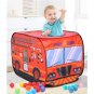 Children's Popup Play Tent Toy Outdoor Foldable Playhouse Fire Truck Police Icecream Car Kid